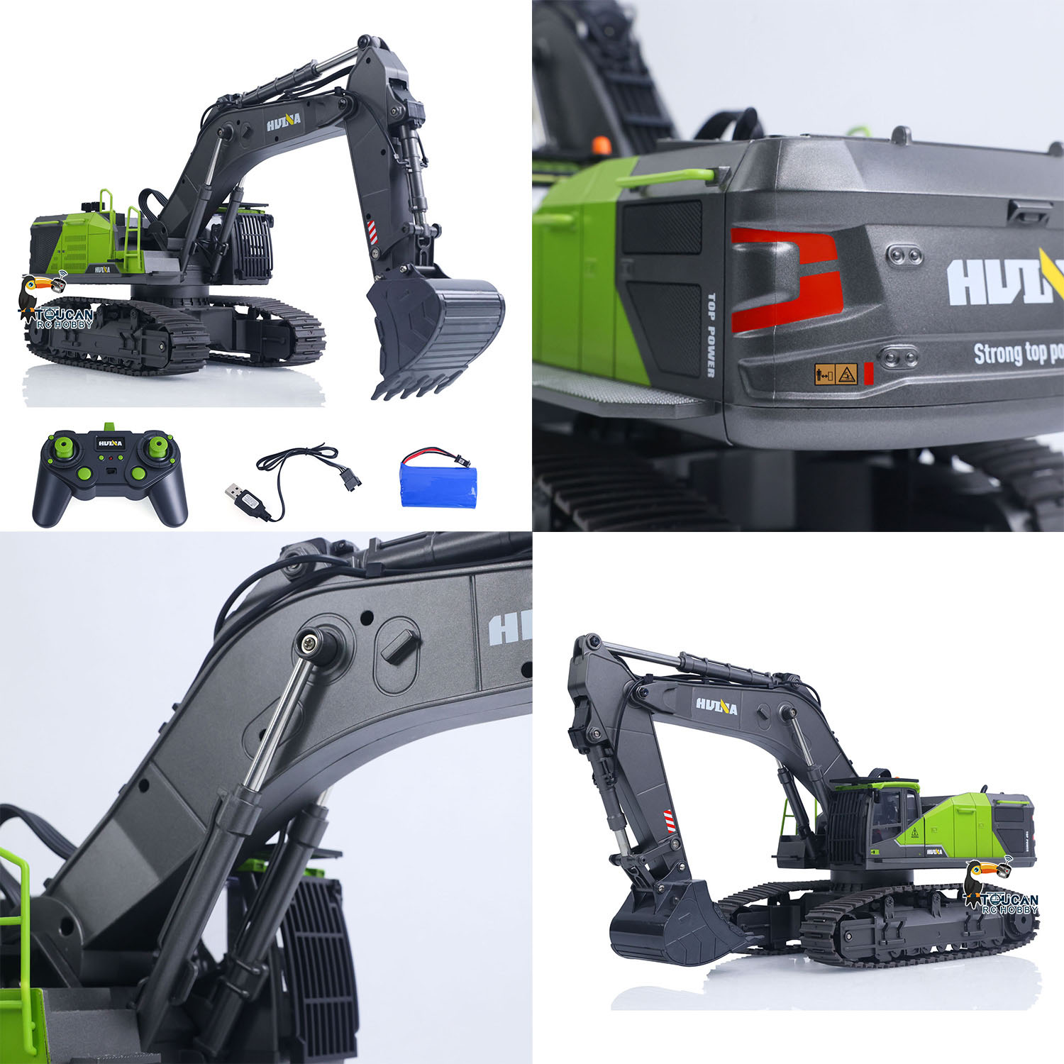 Zabawki z USA HUINA 1/14 593 M – Rc Hobby Models recenzja i cena