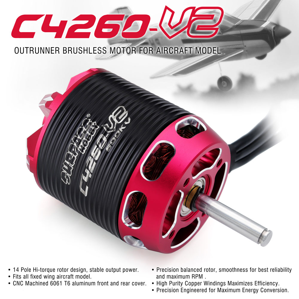 SURPASS HOBBY C4240 750KV/850K – Rc Hobby Airplanes recenzja i cena