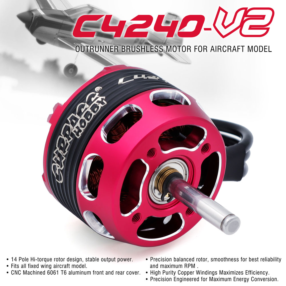 SURPASS HOBBY C4240 750KV/850K – Rc Hobby Airplanes recenzja i cena