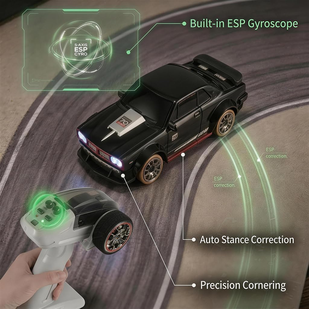 Samochód RC do driftu w skali  – Gyroscope Rc Module recenzja i cena